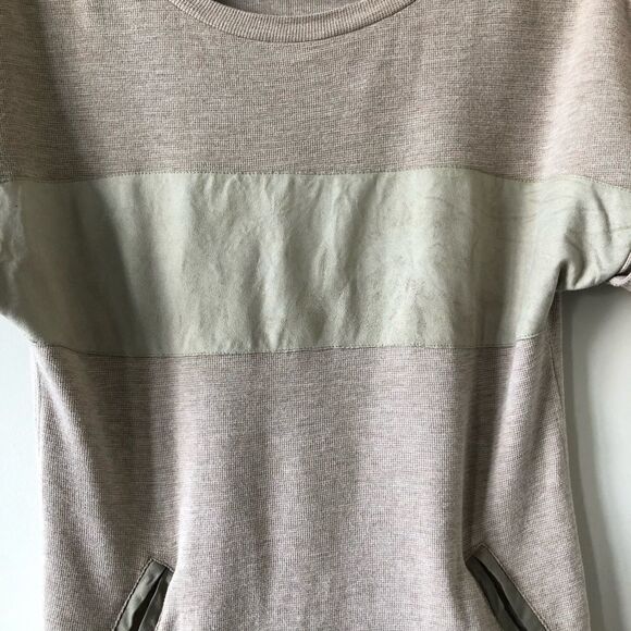 ALLSAINTS Diego Tee Cream/Wheat Colour - Picture 6 of 10